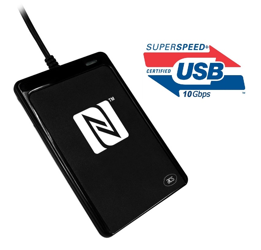 lecteur NFC logo USB