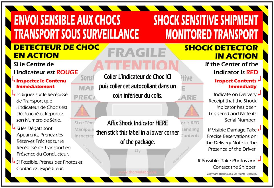 Autocollant accompagnement choc 1