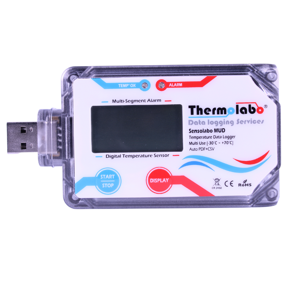 Enregistreur de données (data logger) de température - Labbox France