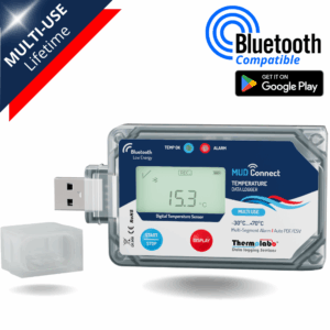 Enregistreur de température USB et Bluetooth