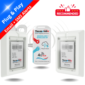 Kit Professionnel Surveillance Température Frigo & Congélateur - Alertes Email & SMS 24h/7