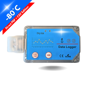 Enregistreur carboglace -80°C